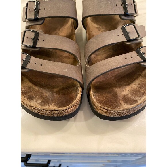 Birkenstock Birki's Canberra Ellice Triple Strap Sandal Women Shoe EU38 US 7-7.5 - Picture 9 of 12
